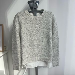 Club Monaco Sweater with Shirt underneath